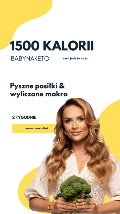 1500 kalorii BABYNAKETO ebook ( wybierz odbiór osobisty)